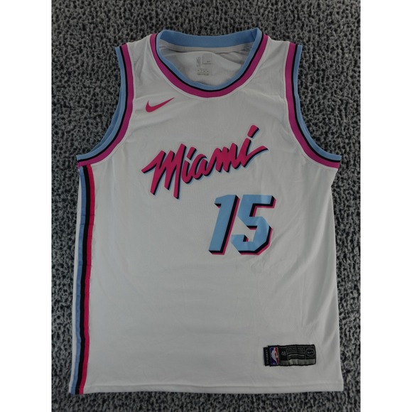 Precius Achiuwa Nike Vaporknit Miami Heat Vice City Jersey Size 48 +2Lenght Mens